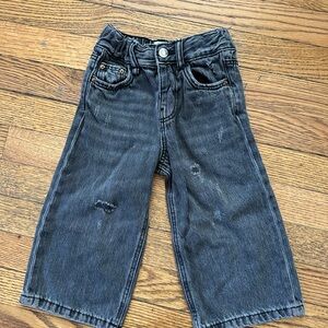Zara Kids Denim Jeans in Black 18-24 months
